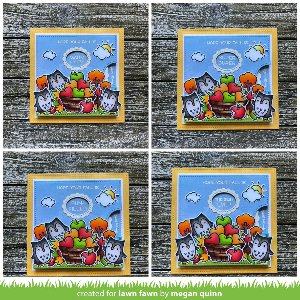 Reveal Wheel Square add-on Dies by Lawn Fawn